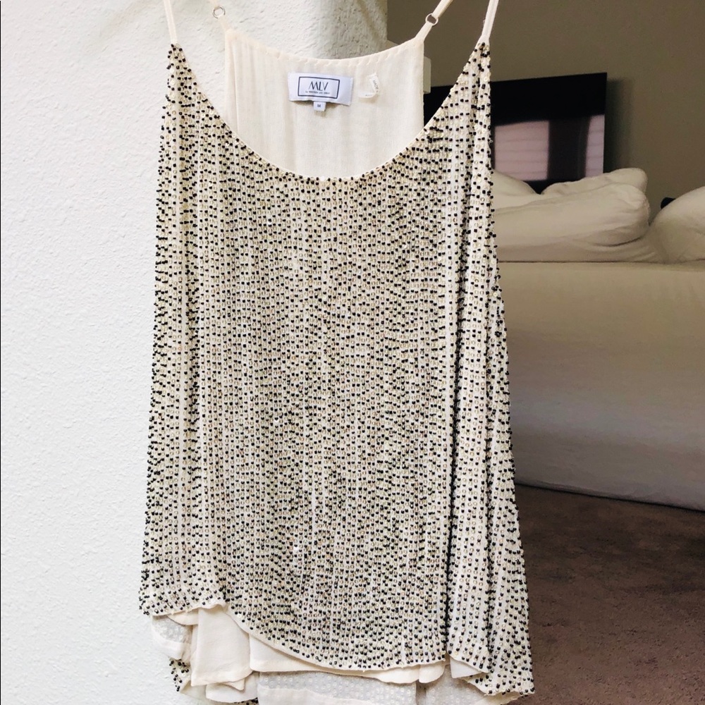Sequin Tank Top